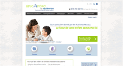 Desktop Screenshot of educadomo.be